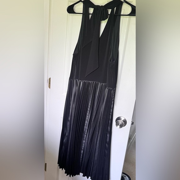 Halston black cocktail dress size 16 - Picture 8 of 9